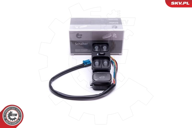 Switch, window regulator